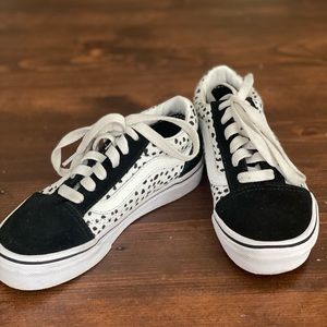 Kids Vans old Skool Dalmatian sneakers